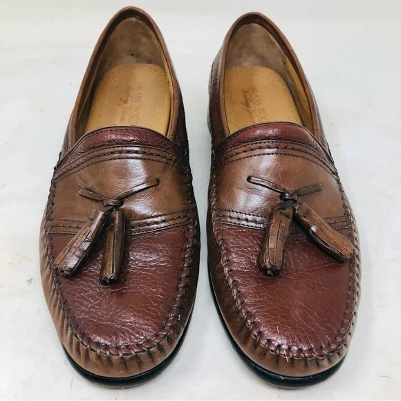 Brass Boot | Shoes | Brass Boot Tasseled Leather Loafers  display picture 1